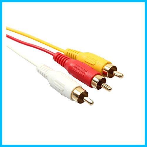 金メッキ HDMI A/M TO RCA3 変換ケーブル 1.5m_画像3