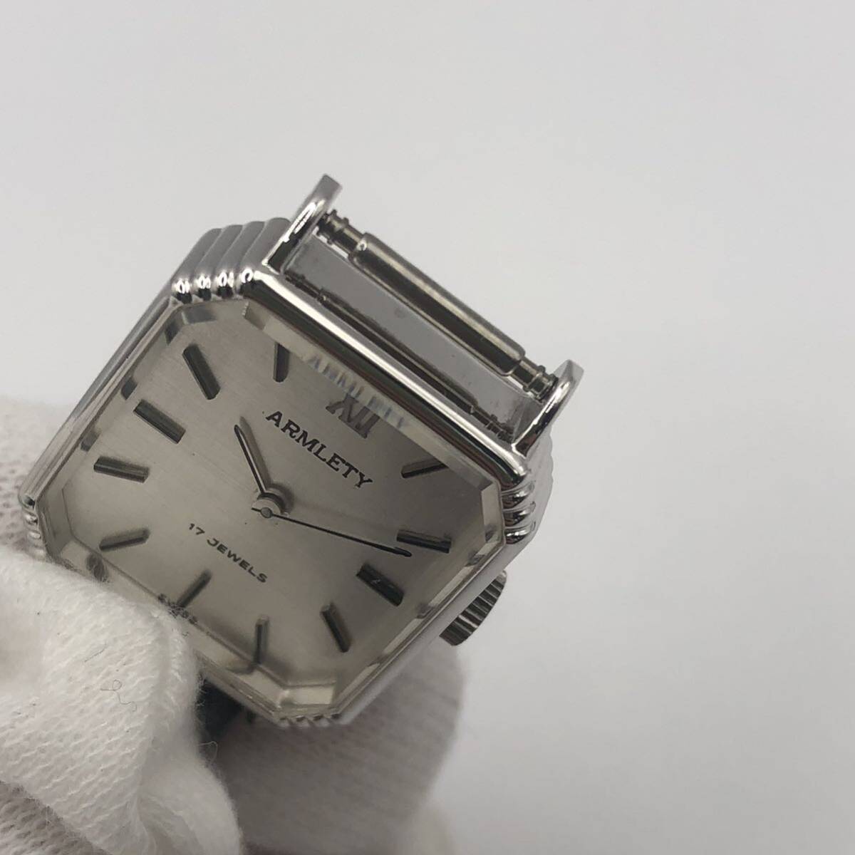 ARMLETY 腕時計 自動巻き 不動品 ジャンク A-017_画像6