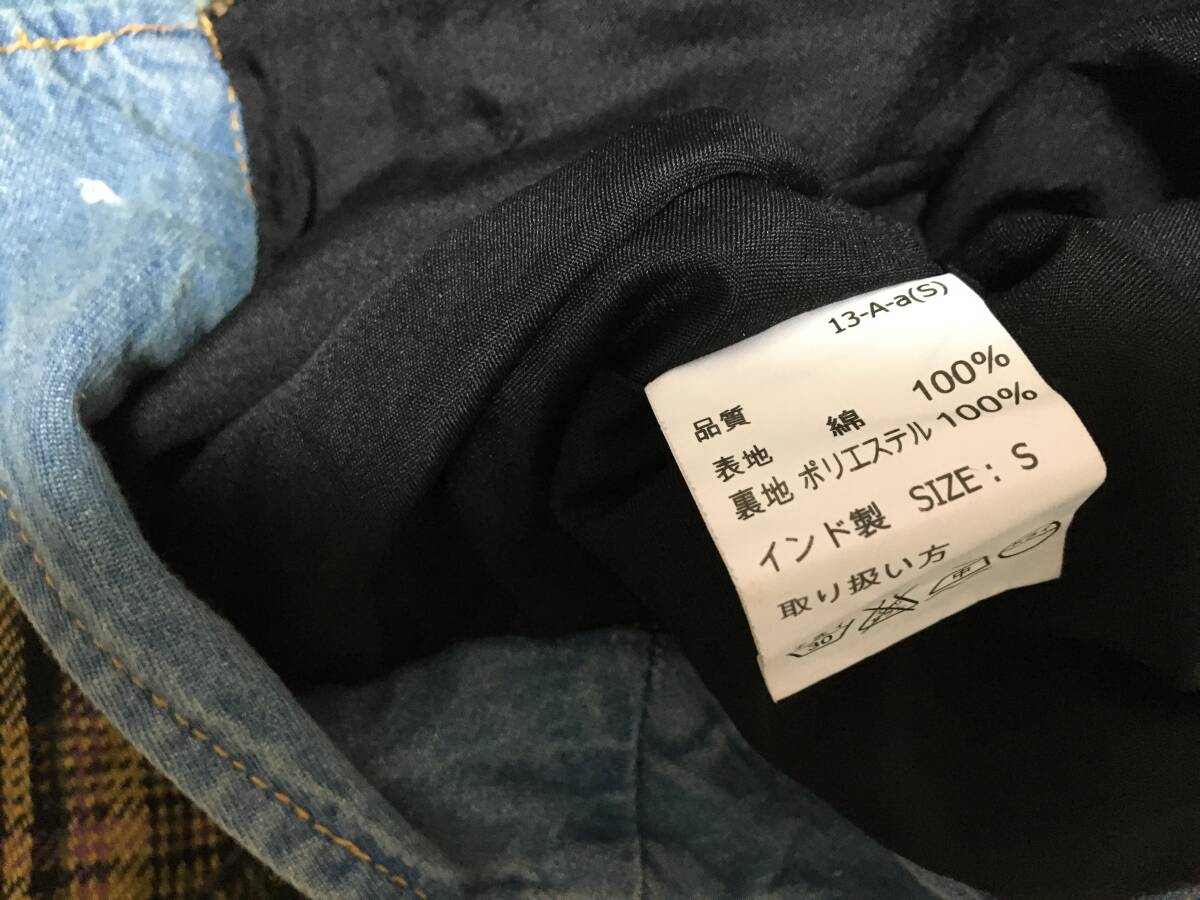 新品！チチカカ TITICACA　コットンスカート　サイズS　送料レターパックプラス520円_画像5