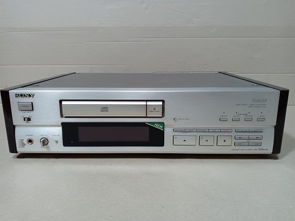 SONY ソニー CDP-555ESA 再生動作しますが要整備。_画像1