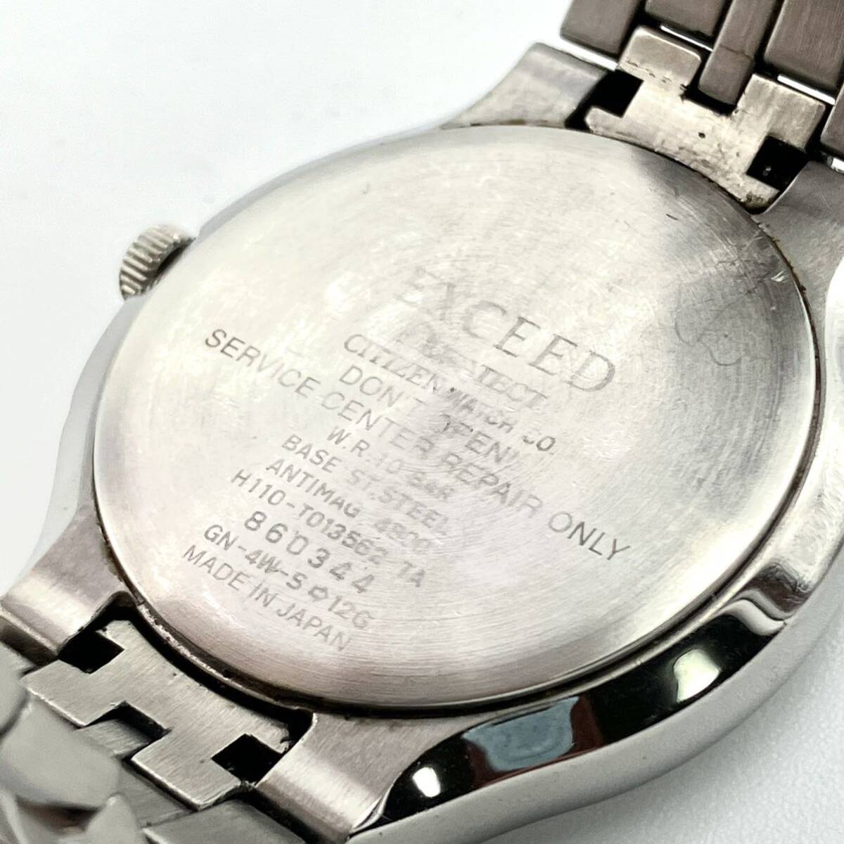 CITIZEN シチズン EXCEED Eco-Drive H110-T013562 現状品の画像4