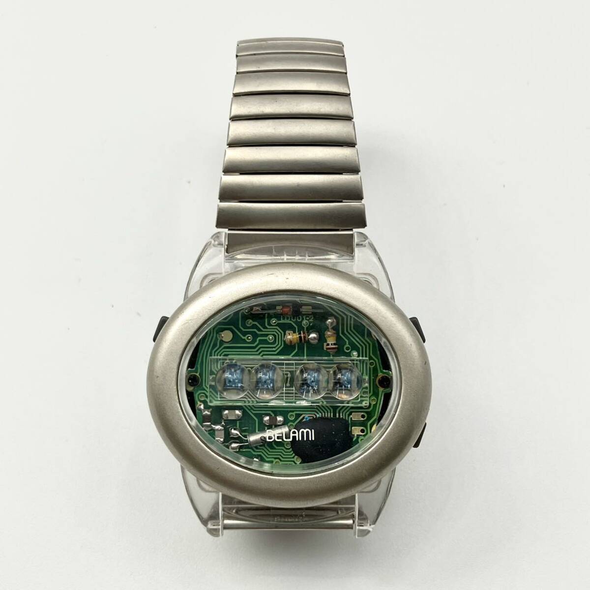 BELAMI ベラミ LED腕時計 デジタル 現状品_画像2