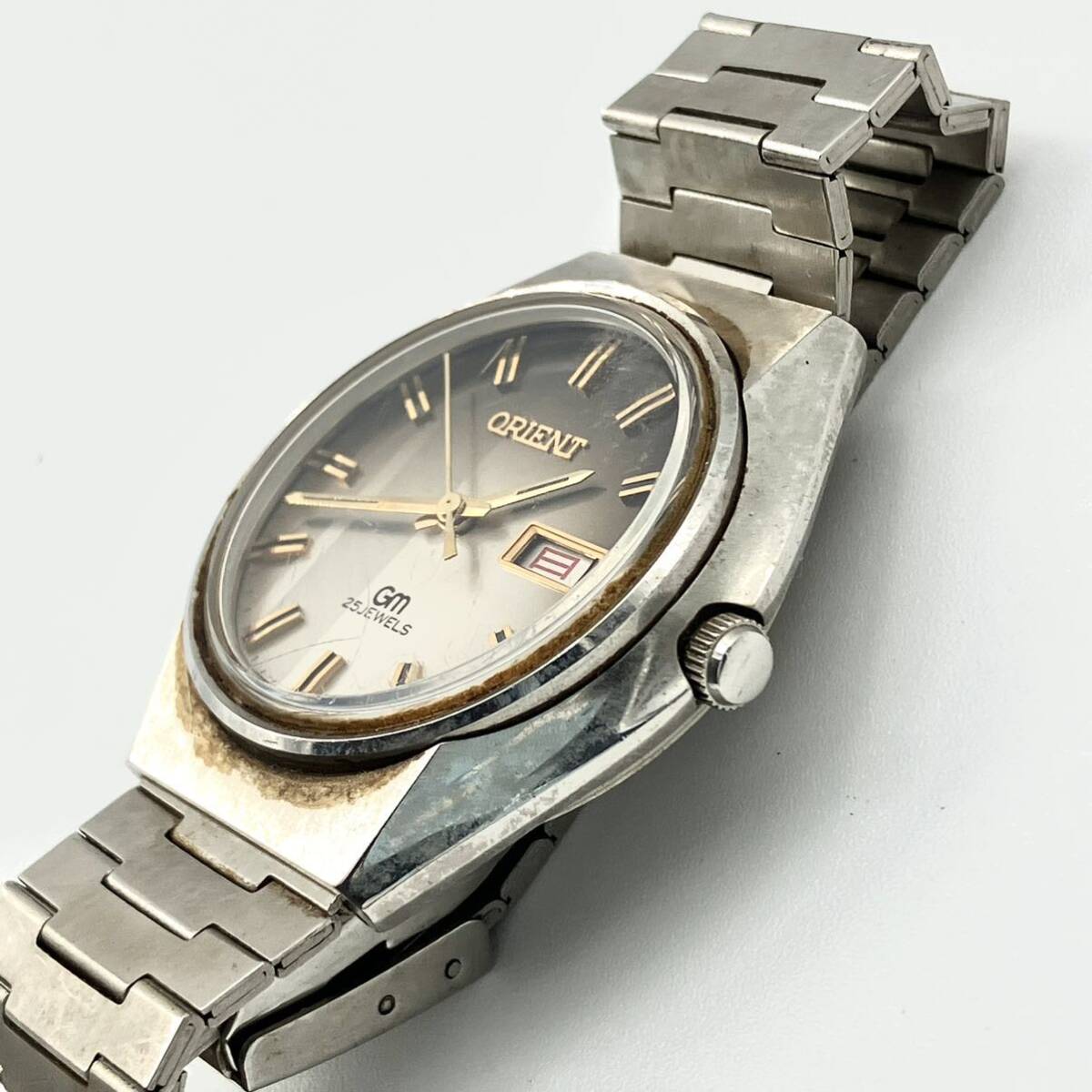 ORIENT Orient GM TS269104-70 25J самозаводящиеся часы текущее состояние работа текущее состояние товар 