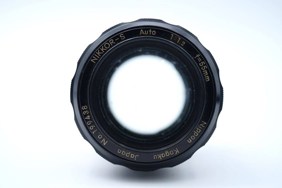 Nikon Nikon NIKKOR-S Auto 55mm 1:1.2 Nippon Kogaku Japan lens present condition goods 