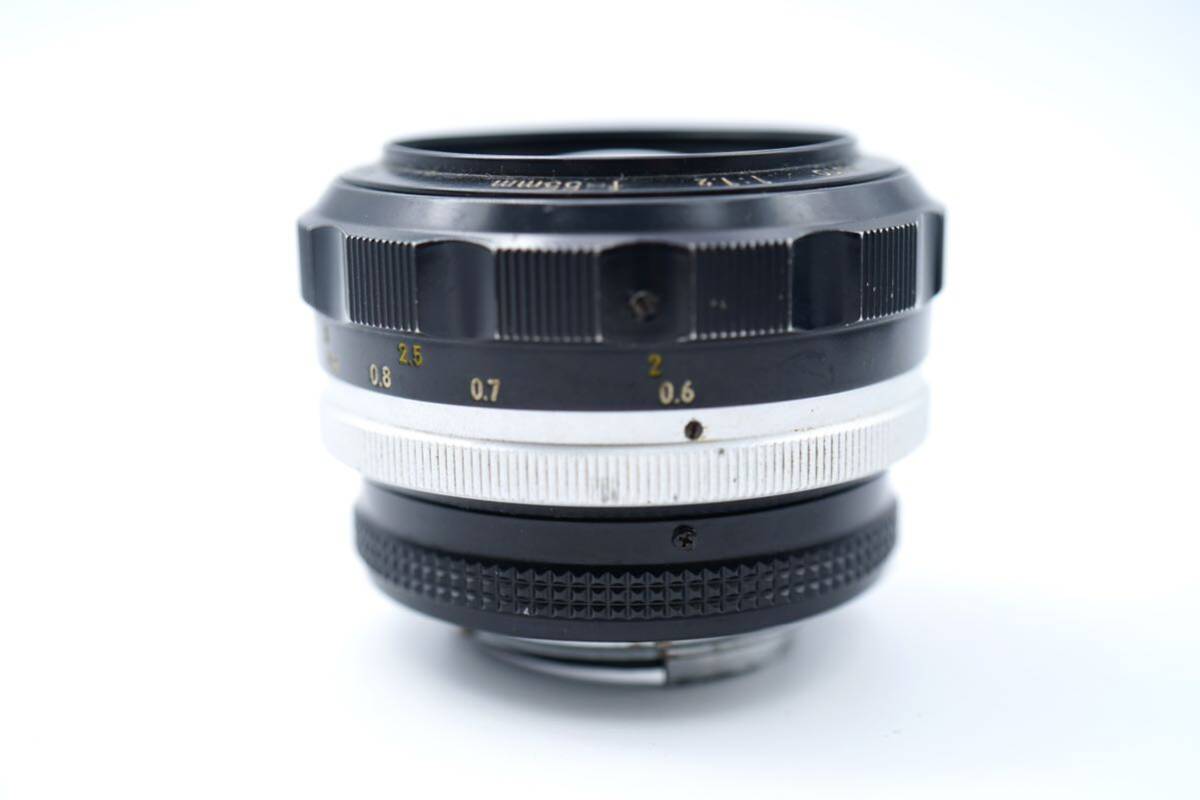 Nikon Nikon NIKKOR-S Auto 55mm 1:1.2 Nippon Kogaku Japan lens present condition goods 