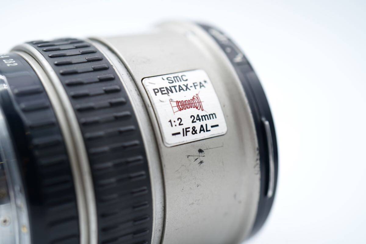 PENTAX ペンタックス SMC PENTAX-FA 24mm 1:2 IF AL レンズ 現状品_画像6