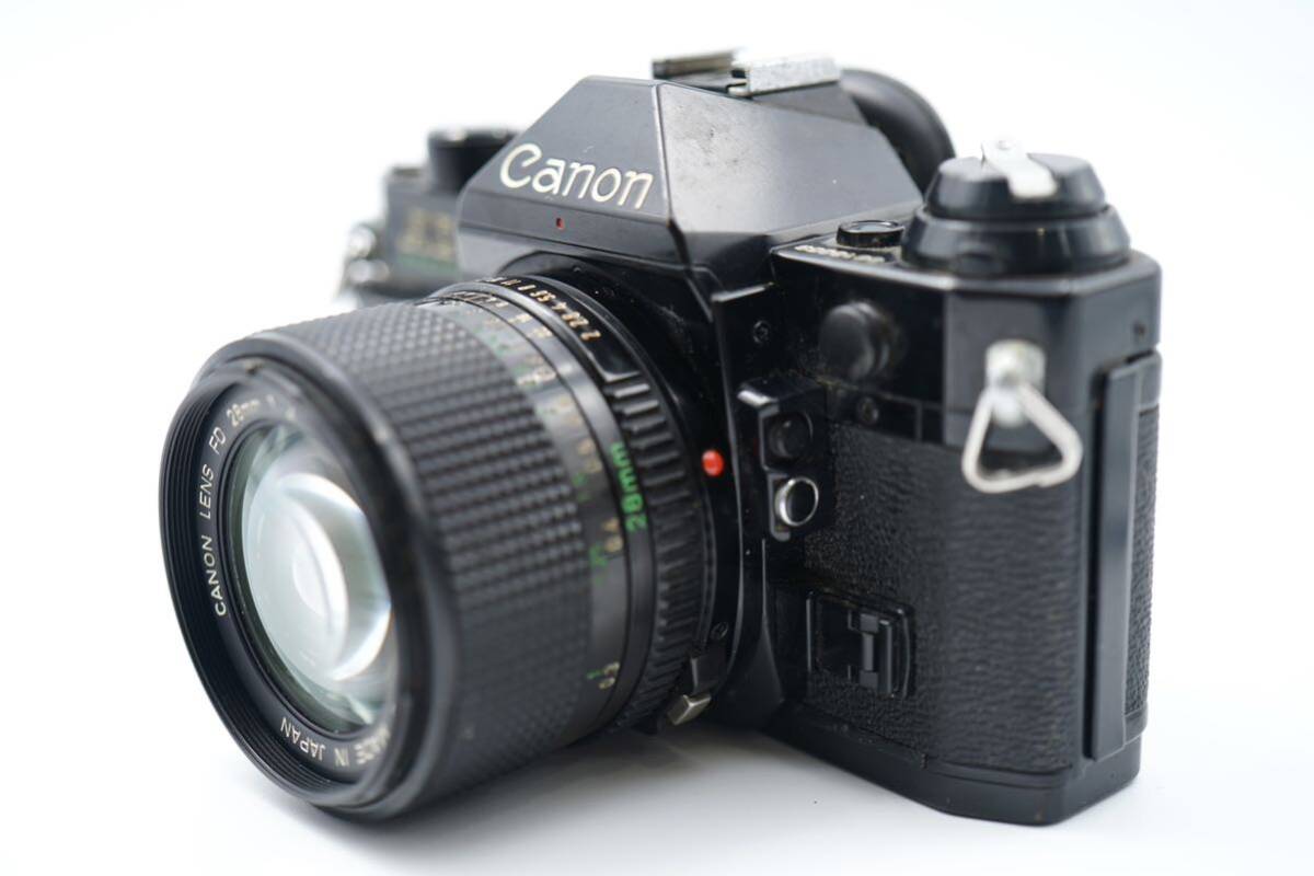 Canon キャノン AE-1 PROGRAM FD 28mm 1:2 ブラック 現状品_画像8