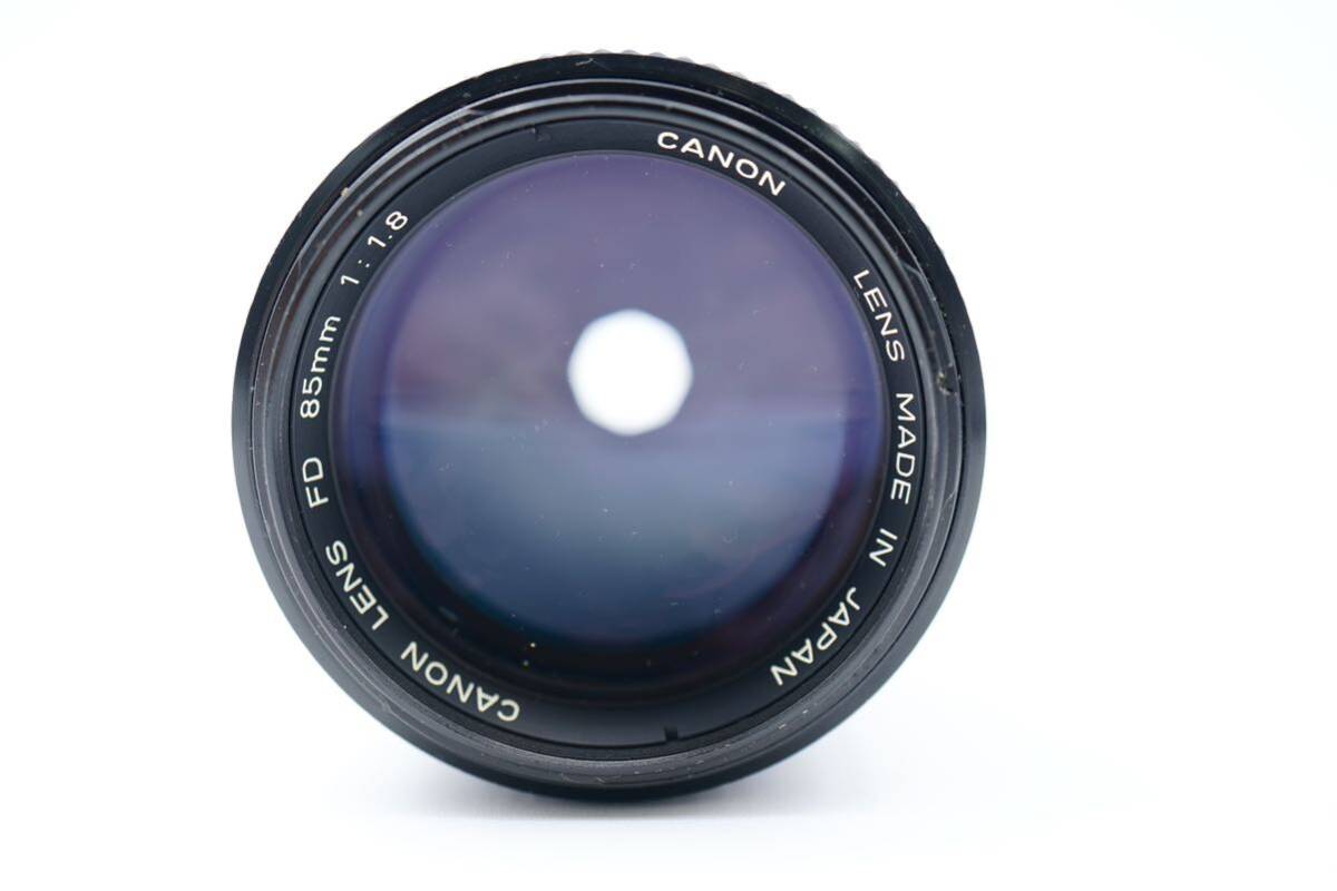 Canon キャノン FD 85mm 1:1.8 レンズ 現状品_画像2