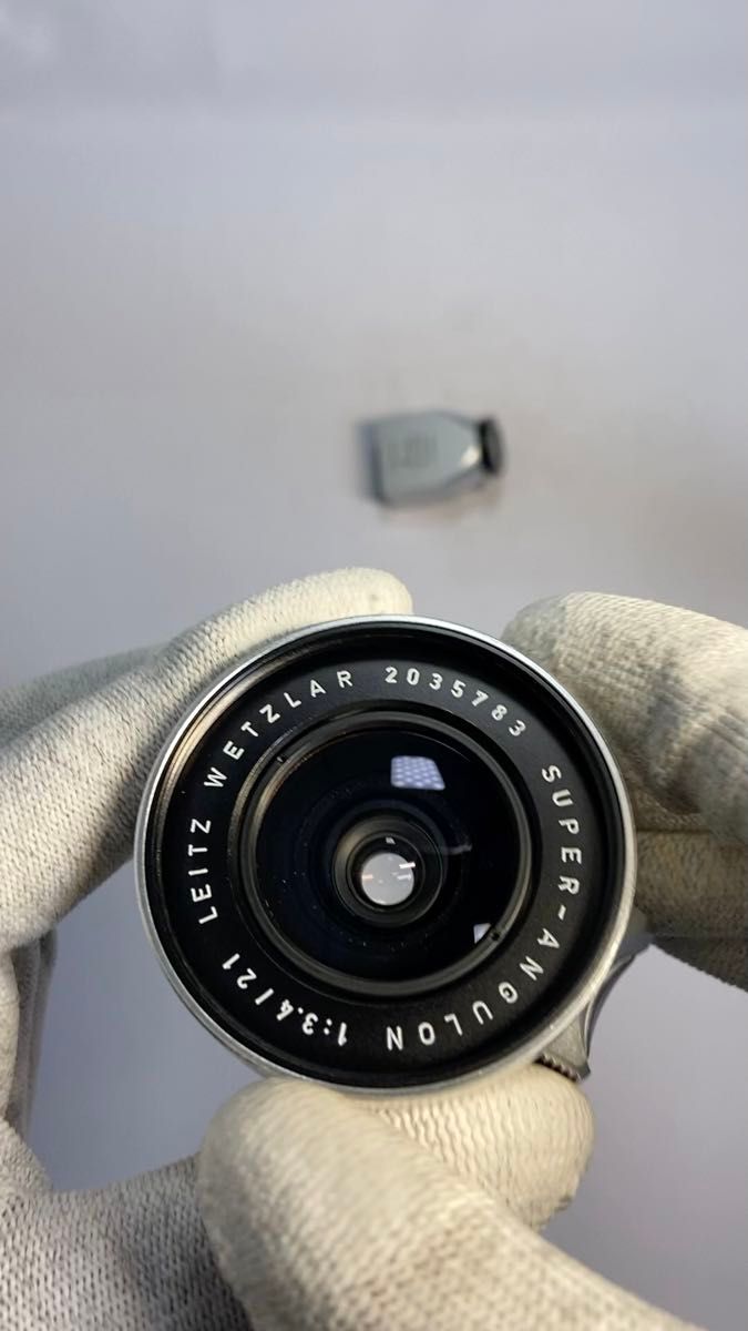 美品 Leica Super Angulon 21mm f3.4 ライカ スーパーアンギュロン シルバー ファインダー付