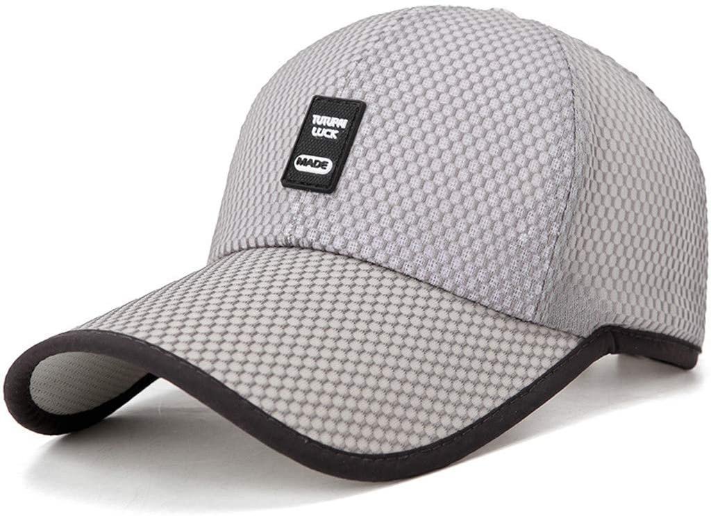 キャップ メンズ メッシュ通気構造 軽量 速乾性熱中症対策 速乾性 帽子 通気性抜群 UVカット メッシュキャップ 野球帽 -ダックグレー_画像2