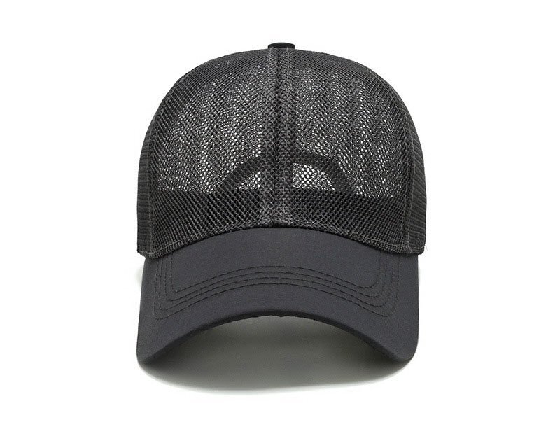 キャップ メンズ 帽子 最新版メッシュ通気構造UVカット速乾 通気性抜群 日焼け防止 紫外線対策 野球帽スポーツ帽子 -ブラック_画像2