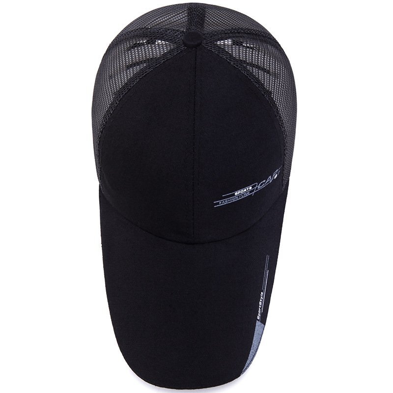 キャップ メンズ 帽子 つば長 メッシュ夏 野球帽 ロングバイザー UVカット UVカット99％紫外線対策 日焼け防止-Aベージュの画像6