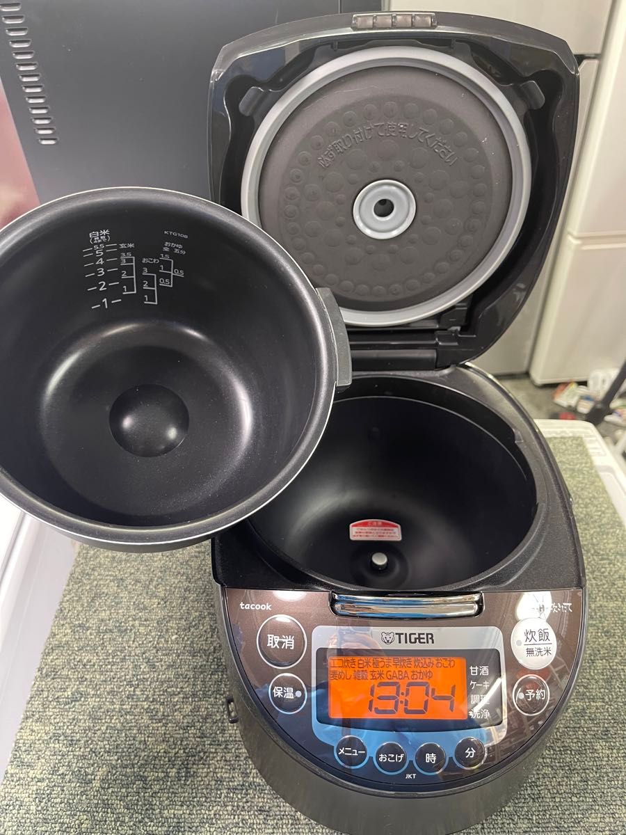 炊飯器 炊きたて tacook(タクック) ウッドブラック JKT-BK10 5 炊飯器 炊きたて tacook(タクック) ウッドブラック JKT-BK10 5