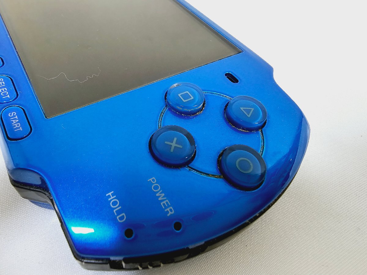 PSP корпус PS-3000bai Blanc to* голубой игра машина 