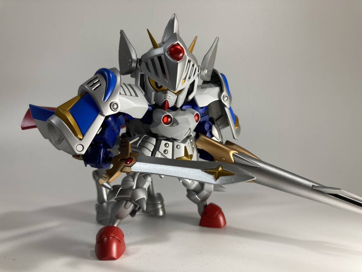 プロモデラー 雑誌掲載作品 SDガンダム クロスシルエット ガンダム改造 バーサル騎士ガンダム 完成品 ガンプラ_ケンタウロスモード(オリジナル)