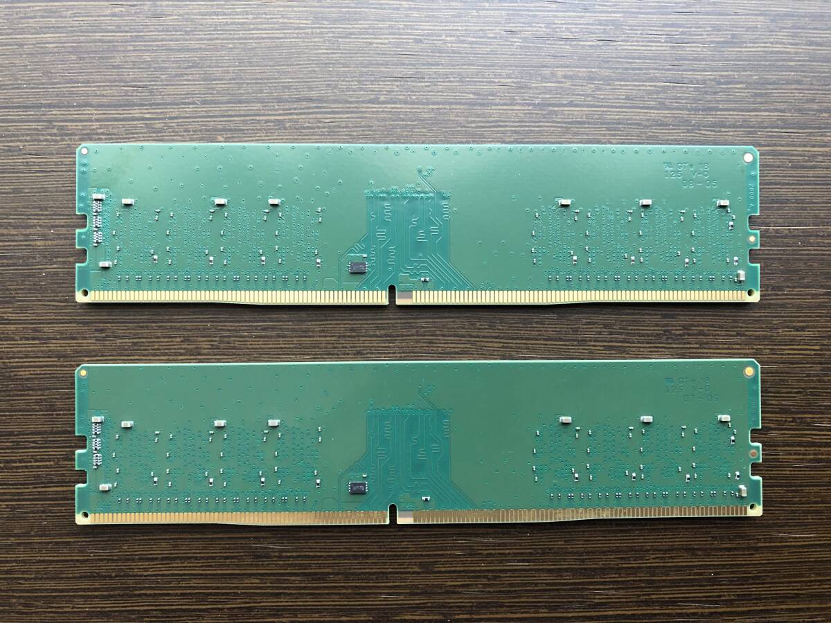 メモリ Crucial DDR4-2666 UDIMM 8GB×2枚組 動作品の画像3