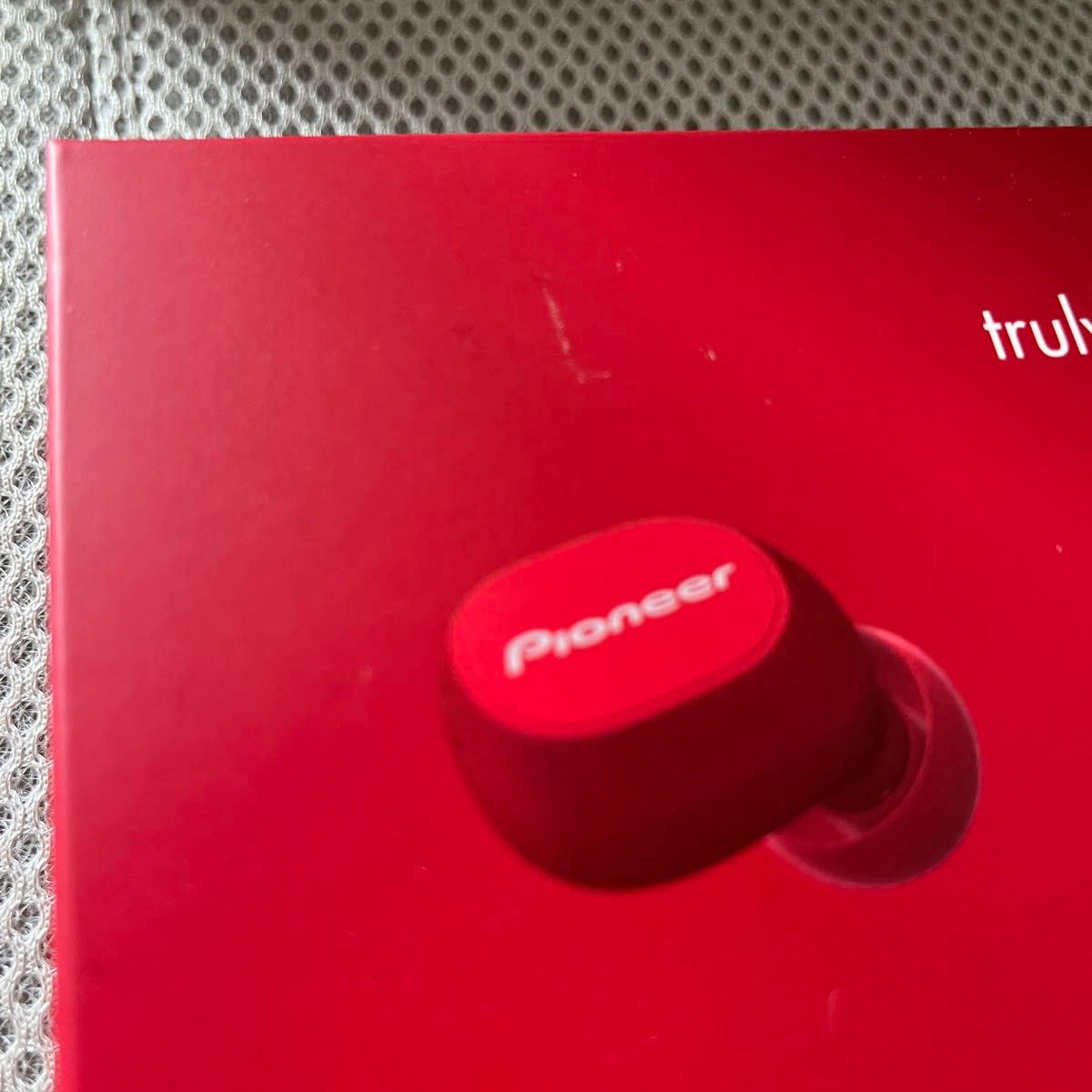 【新品】Pioneer パイオニア 完全ワイヤレスイヤホン Bluetooth対応 マイク付 赤 レッド SE-C5TW(R) 