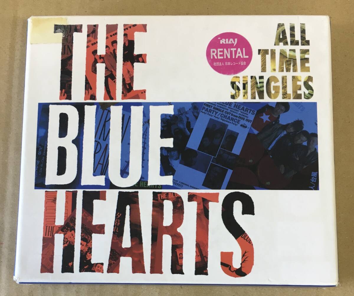 ジャンク品 レンタル処分 2CD BOX THE BLUE HEARTS ブルーハーツ - ALL TIME SINGLES SUPER PREMIUM BEST …h-2665 MECR4001_画像1