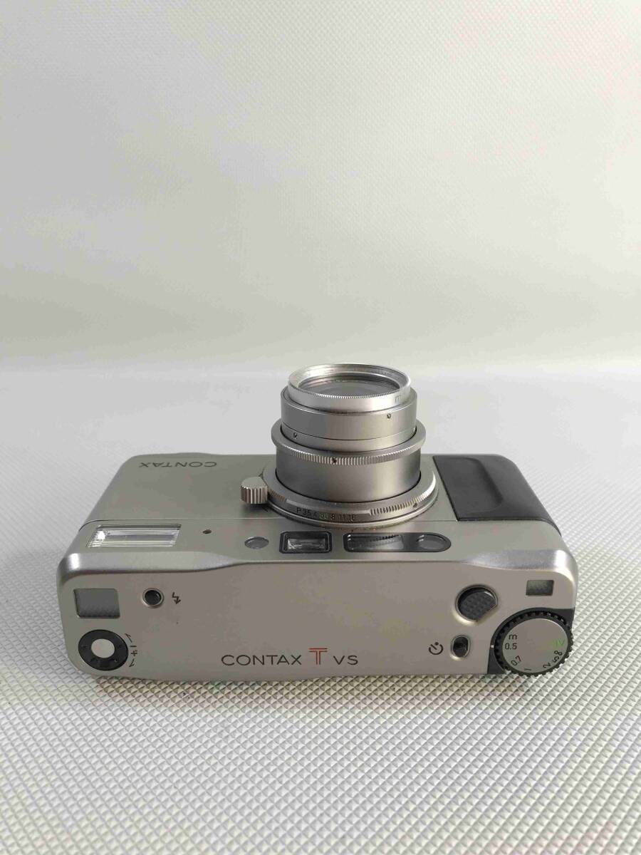 S5236○CONTAX コンタックス フィルムカメラ コンパクトカメラ T VS シャッターOK フラッシュOK 240510_画像3