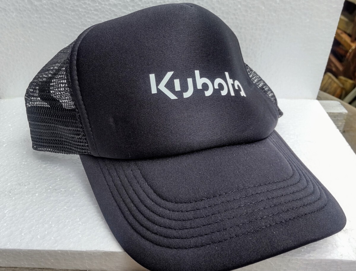 Apparel SourcePro Kubota шляпа CAP ( одежда соус Pro ).. черный чёрный Kubota сетчатая кепка не использовался Ooita префектура 