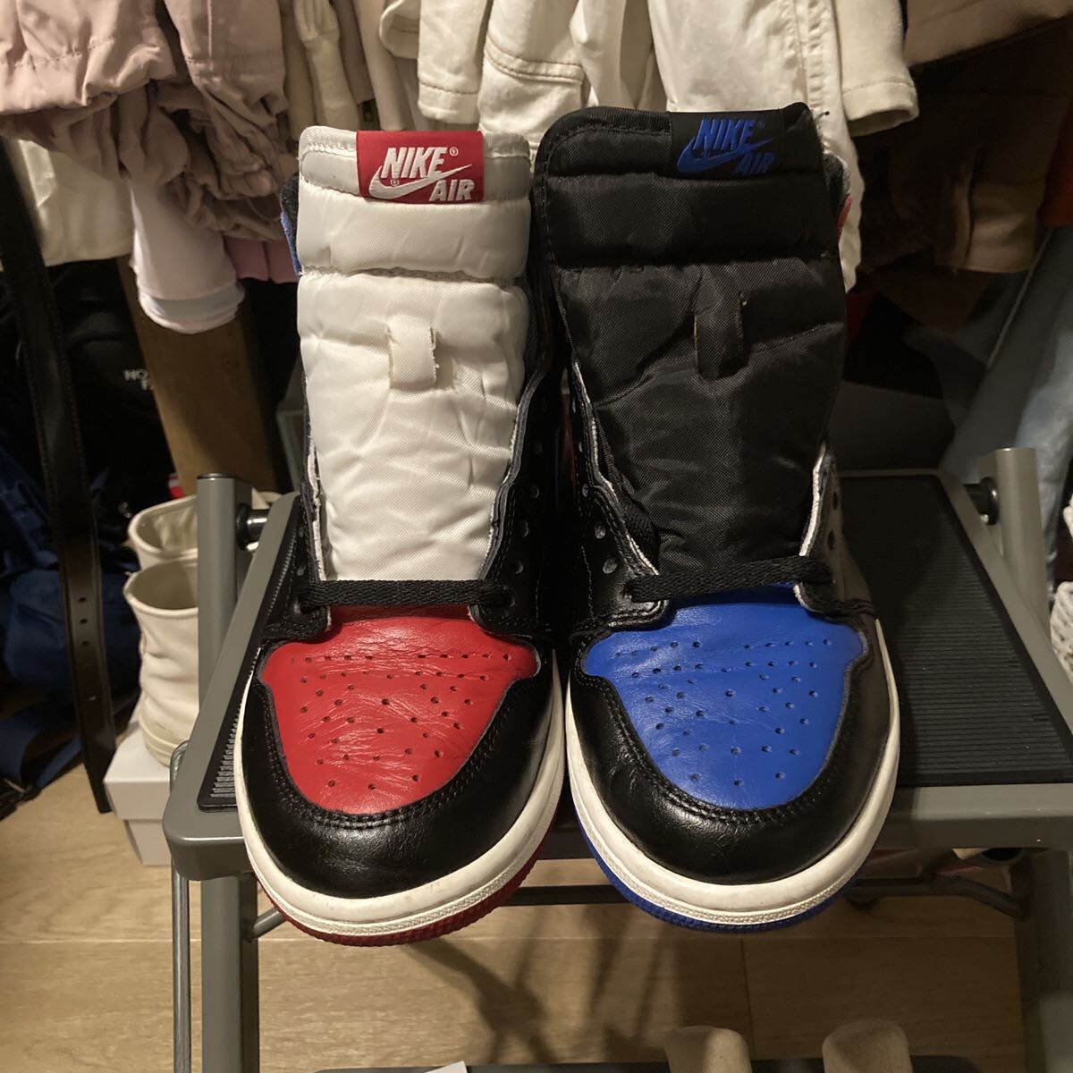 美品 Nike Jordan 1 High OG “Top3” ナイキ ジョーダン1 royal ロイヤル bred Chicago シカゴ Military Blue ミリタリーブルー kith 