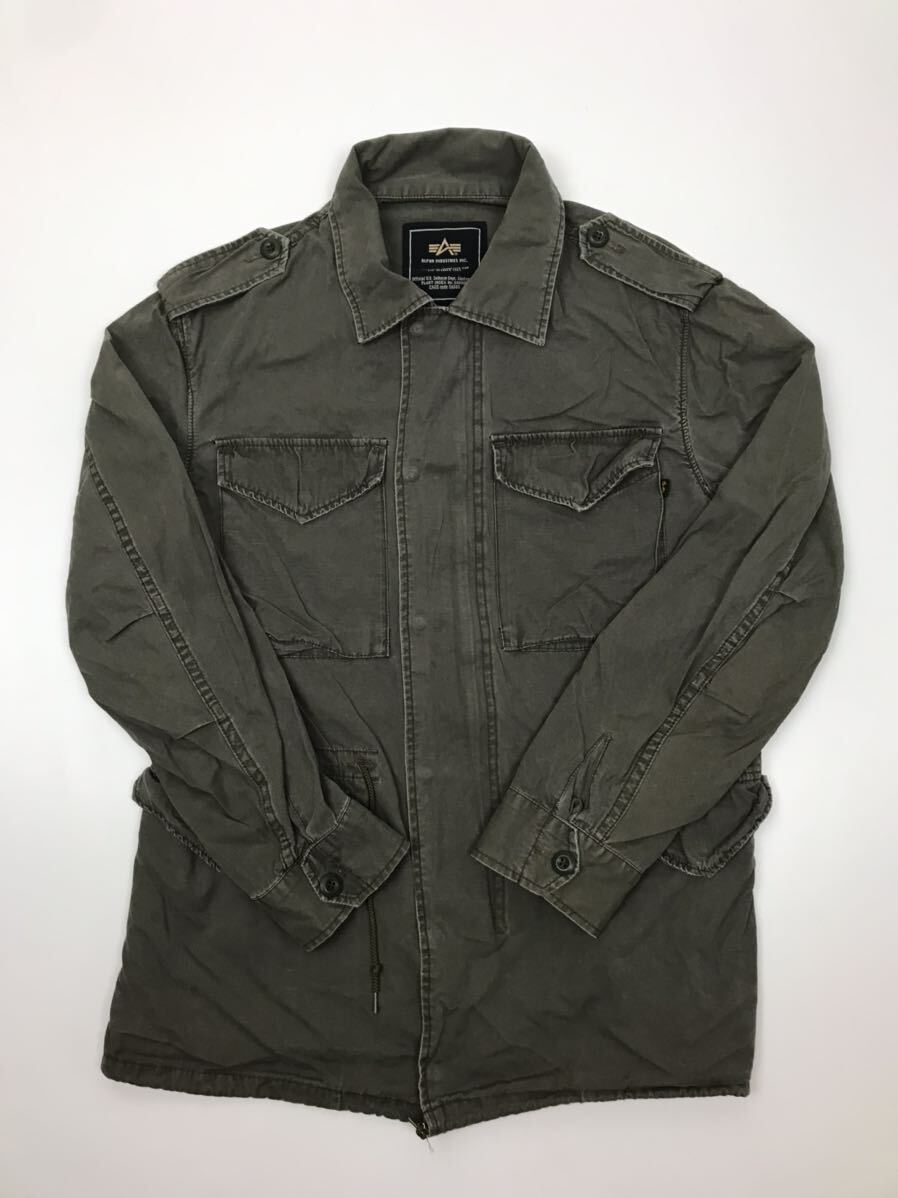 ALPHA INDUSTRIES INC.カーキ ジャケット ミリタリージャケット ミリタリー カーキ KHAKI_画像1