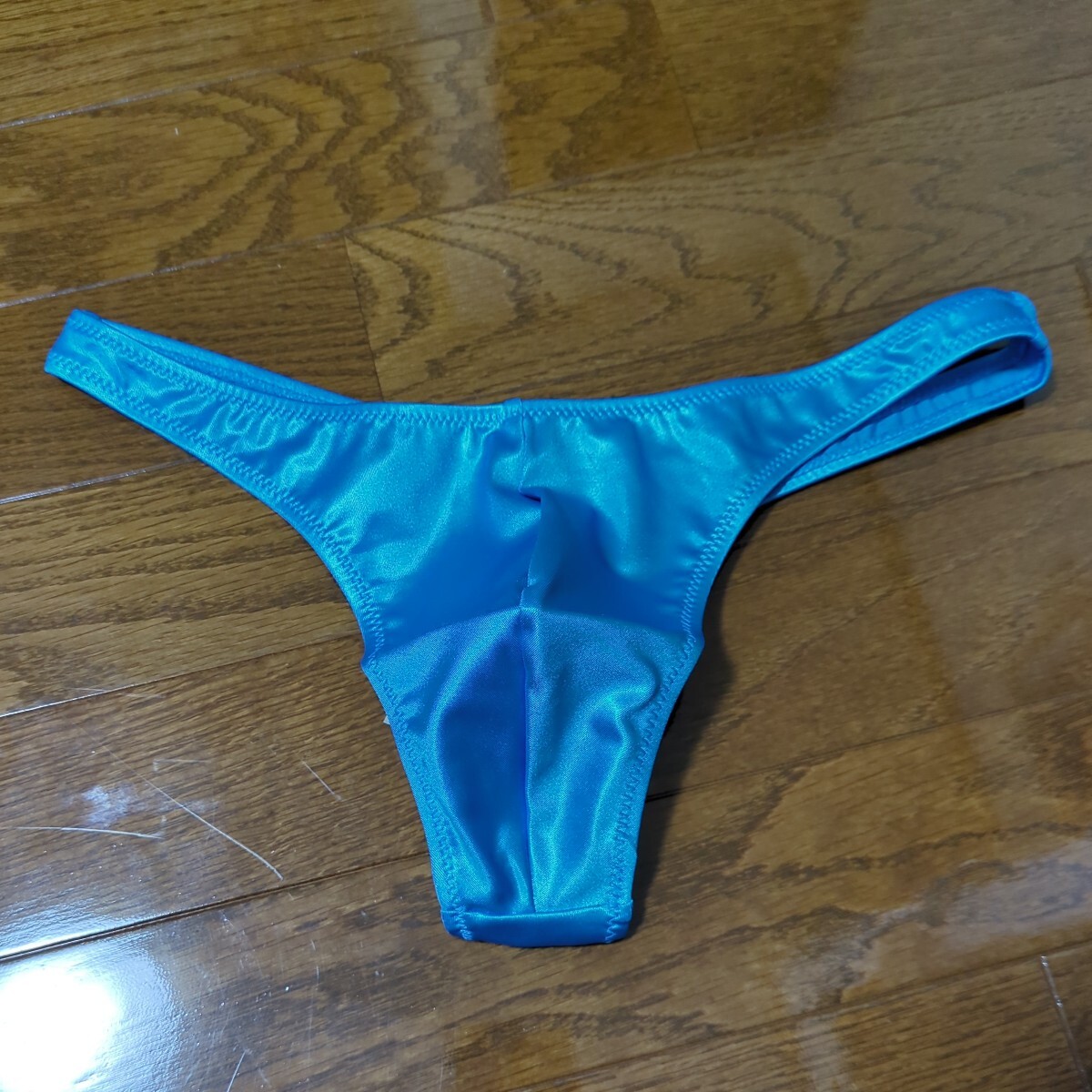 DIPLO collection T-back bikini swimsuit size M corresponding made in Japan glistening blue bikini 