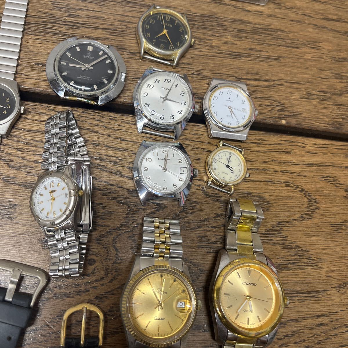 腕時計/SEIKO/セイコー/CASIO/カシオ/ELGIN/エルジン/ALBA/アルバ/TISSOT/Q&Q/ビンテージ/まとめ売り【現状品】_画像4