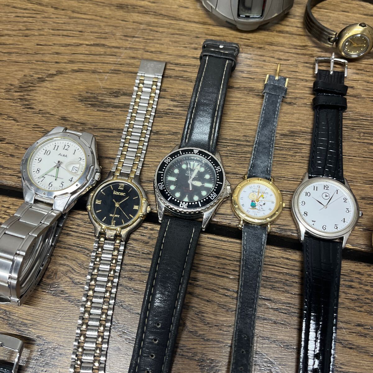 腕時計/SEIKO/セイコー/CASIO/カシオ/ELGIN/エルジン/ALBA/アルバ/TISSOT/Q&Q/ビンテージ/まとめ売り【現状品】_画像7