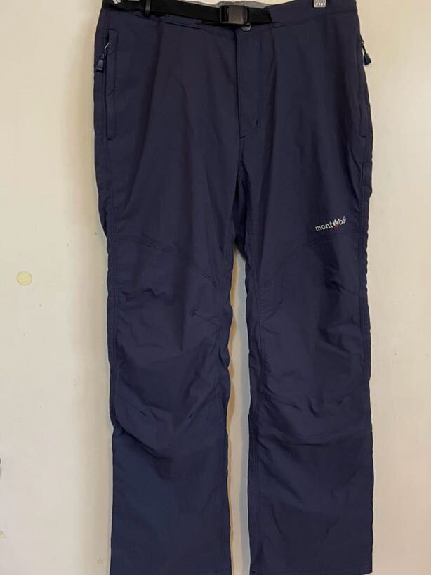 * prompt decision superior article Mont Bell Sunny side pants lady's M-S navy trekking pants postage 230 jpy 