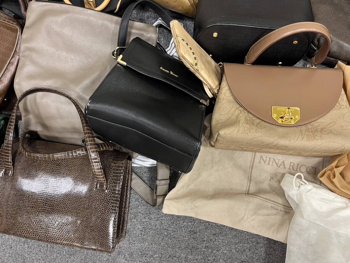 【AS 22807a】１円スタート バッグまとめ NINA RICCI ニナリッチ COACH コーチ ハンドバッグ トートバッグ ポーチ 中古 現状品の画像6