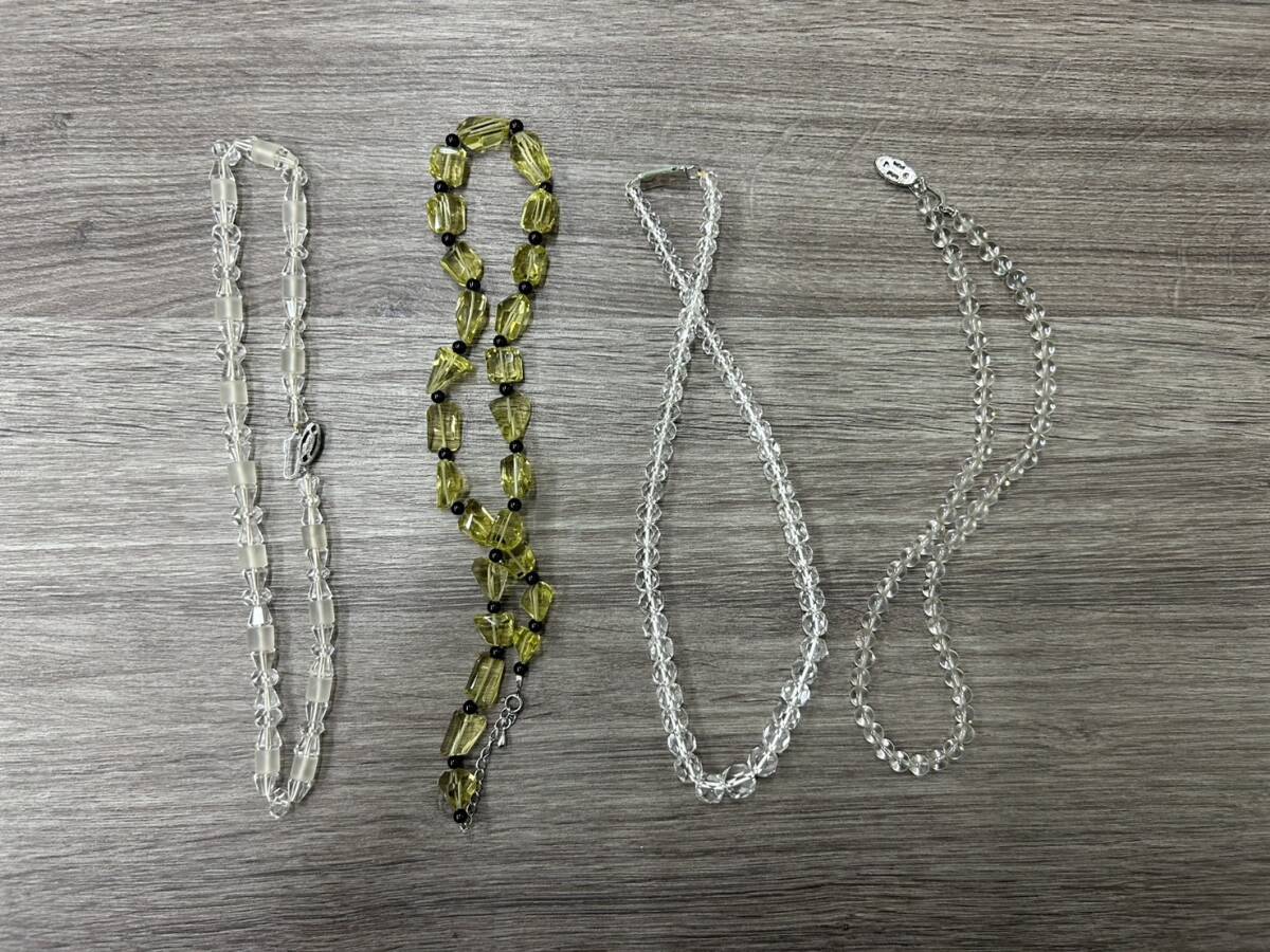 [GO 6898a]1 jpy ~ accessory summarize approximately 2300g and more necklace earrings SILVER stamp equipped pearl .... other secondhand goods present condition goods Junk 