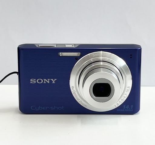 【JBI 5371】 1円～ SONY Cyber-shot サイバーショット コンパクトデジタルカメラ DSC-W610 バッテリー 充電器付き 通電確認済 中古 現状品_画像2