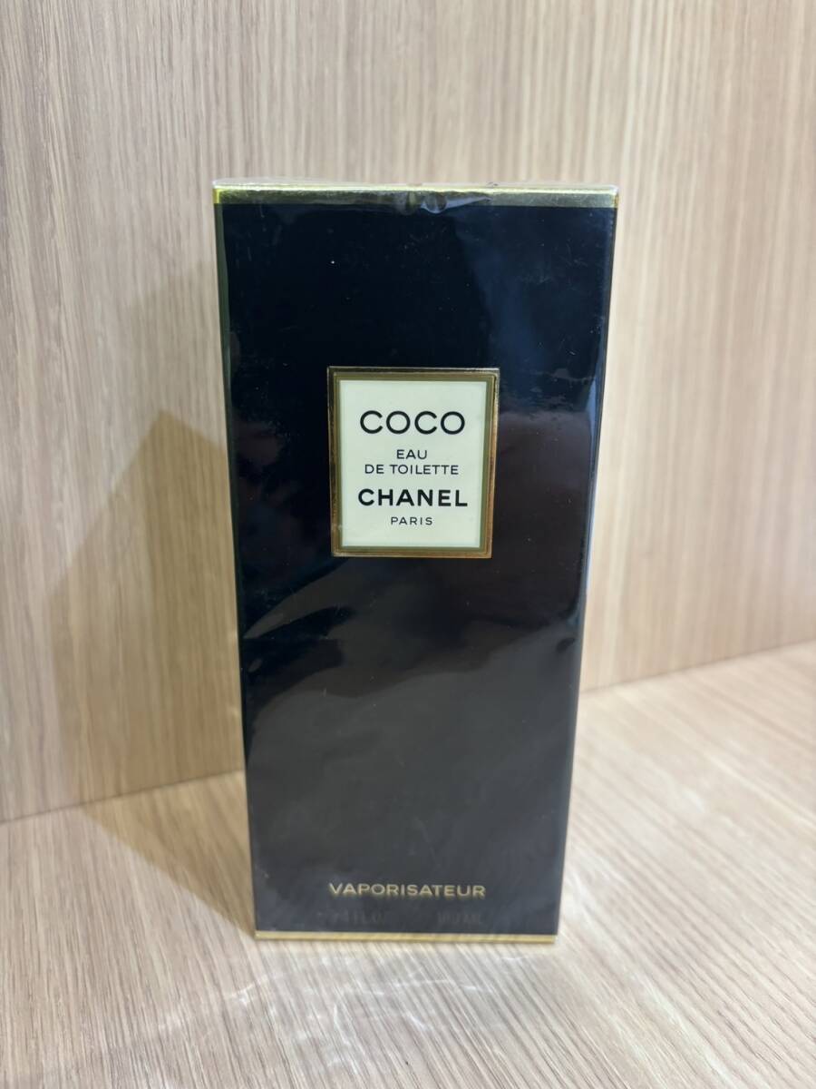 【APS 9183】1円～ 香水 未開封 シャネル ココ オードトワレ EDT 100ml CHANEL COCO EAU DE TOILETTE 現状品_画像1