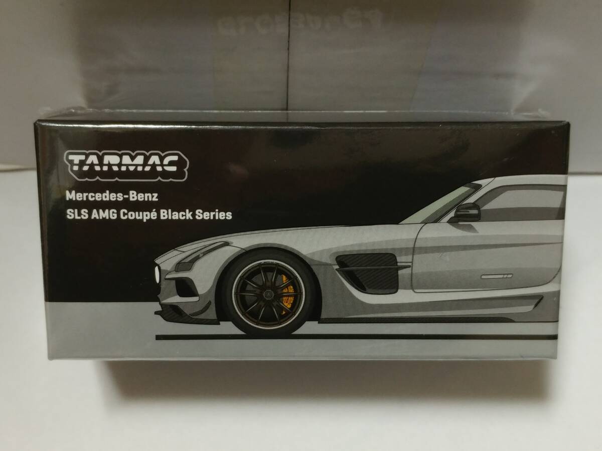 1/64 Tarmac Works メルセデス ベンツ SLS AMG Coupe Black Series シルバーメタリック T64G-027-SL_画像1