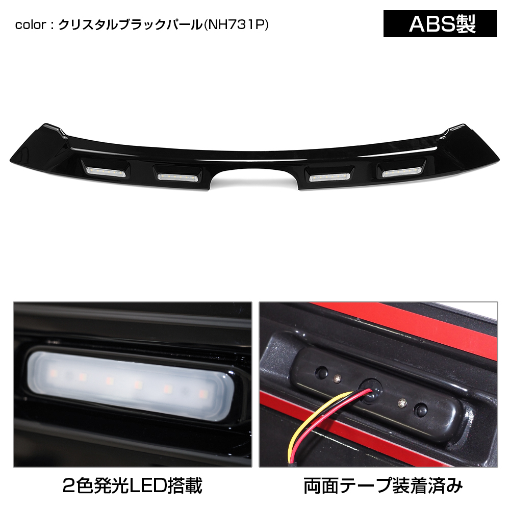 新型 ヴェゼル RV系 LED グリルマーカー 1P プラチナホワイトパール(塗装)_画像2