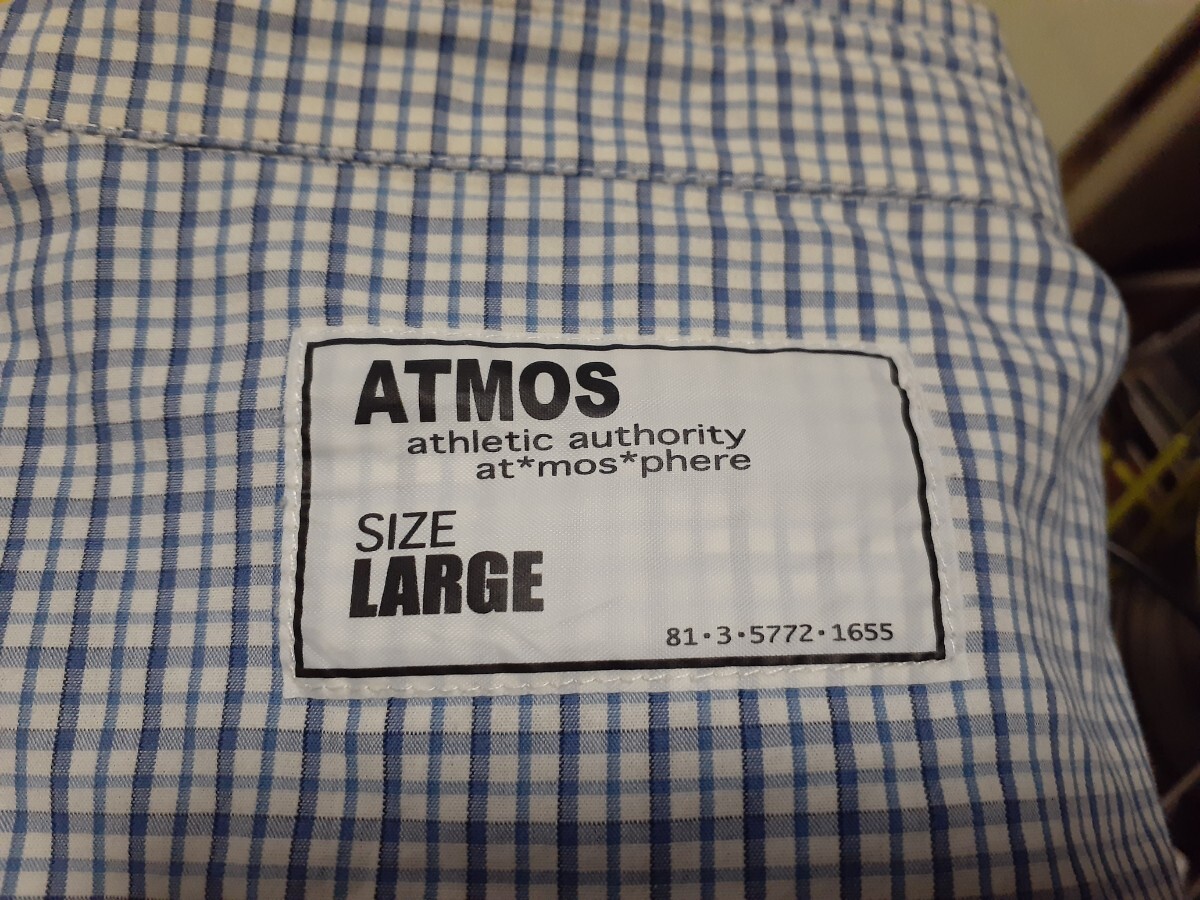 アトモス　ATMOS　ロゴ入り　長袖 シャツ　Lサイズ_画像5