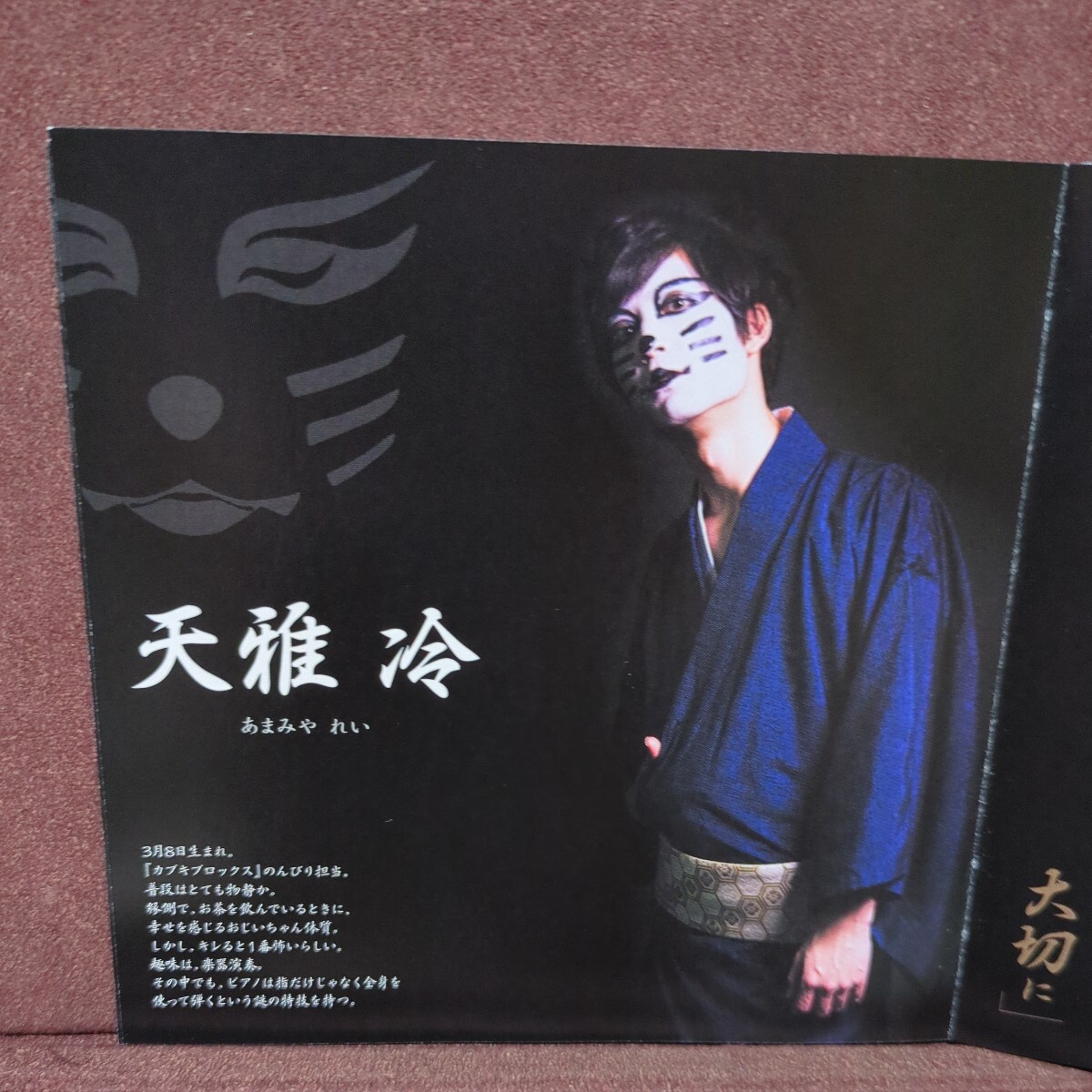 ■V4■ カブキ ロックス のシングル「お江戸 O.EDO」 DVD付いています。_画像5
