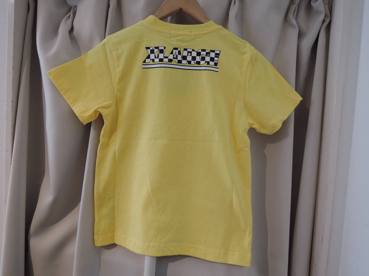 X-LARGE XLarge XLARGE Kids DISNEY The Cars racing design S/S TEE yellow Mac .-n140 Kids newest price cut! including carriage 