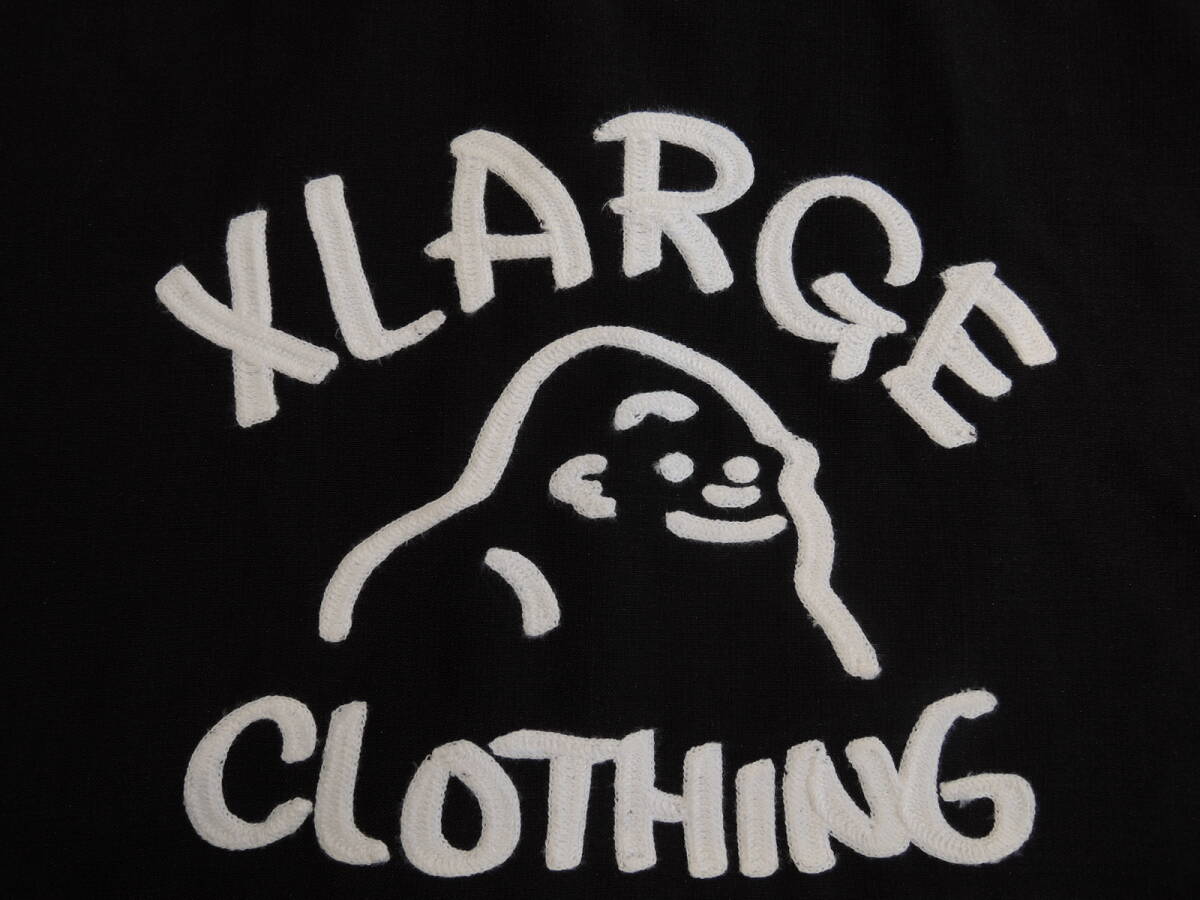 X-LARGE エクストララージ XLARGE DRAWING OG S/S WORK SHIRT Lサイズ 黒 2024 最新人気品 送料\230~　_画像5