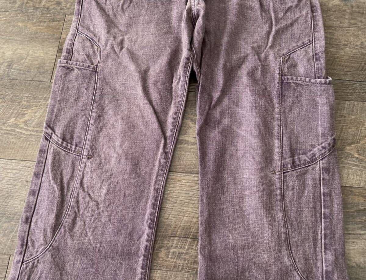 rare armani jeans 30 anniversario gimmick overdye jeans denim pants y2k ifsixwasnine lgb goa 14thaddiction tornadomart archive 00s_画像6