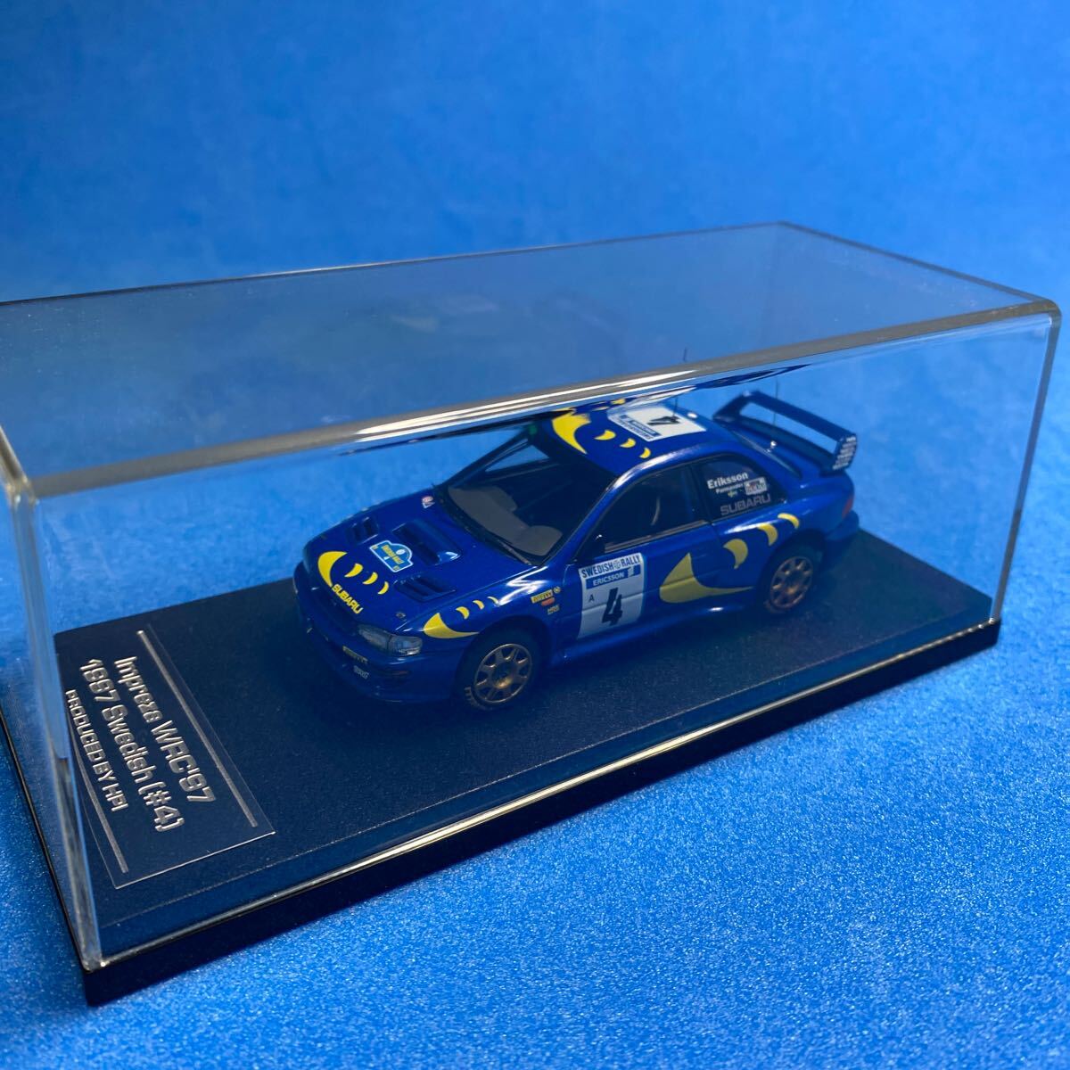 hpi racing 1/43 スバル インプレッサ WRC97 #4 1997 スエディッシュラリー　エリクソン_画像9