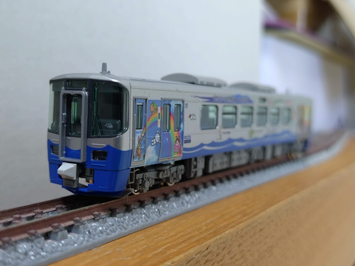 【加工品】えちごトキめき鉄道 ET122-1 K1編成（ラッピング車両） KATO M車 日本海ひすいラインの画像2