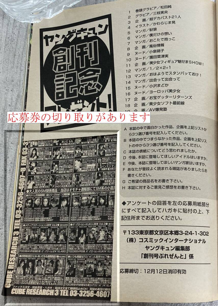 レア YOUNG キュン！1997年 No.1★キャンギャルプレス 松田純/三枝実央/デカバスト21人/小泉硝子/園田菜津実/小沢まどか/ヨーロッパ美少女_画像10