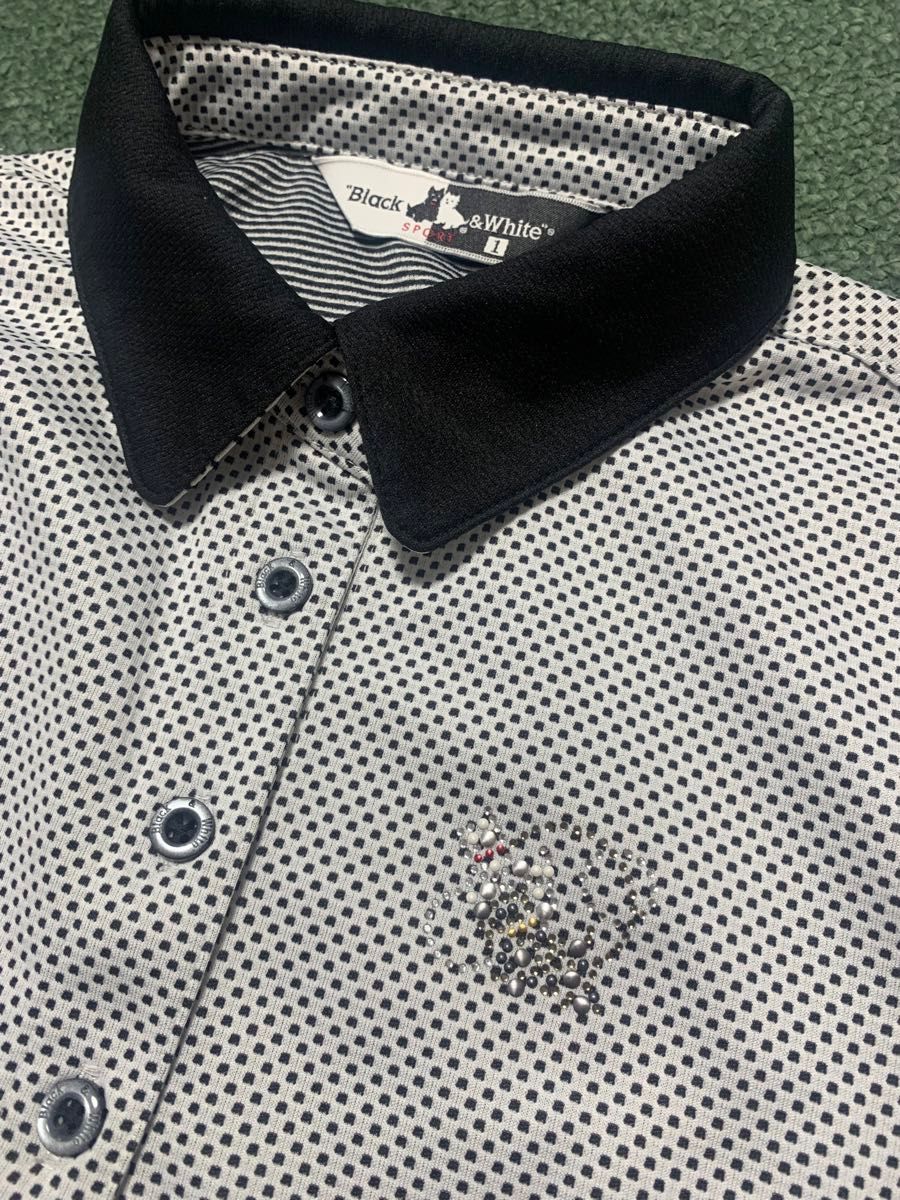 Black &White ブラックアンドホワイト　ゴルフ　ポロシャツ　レディース