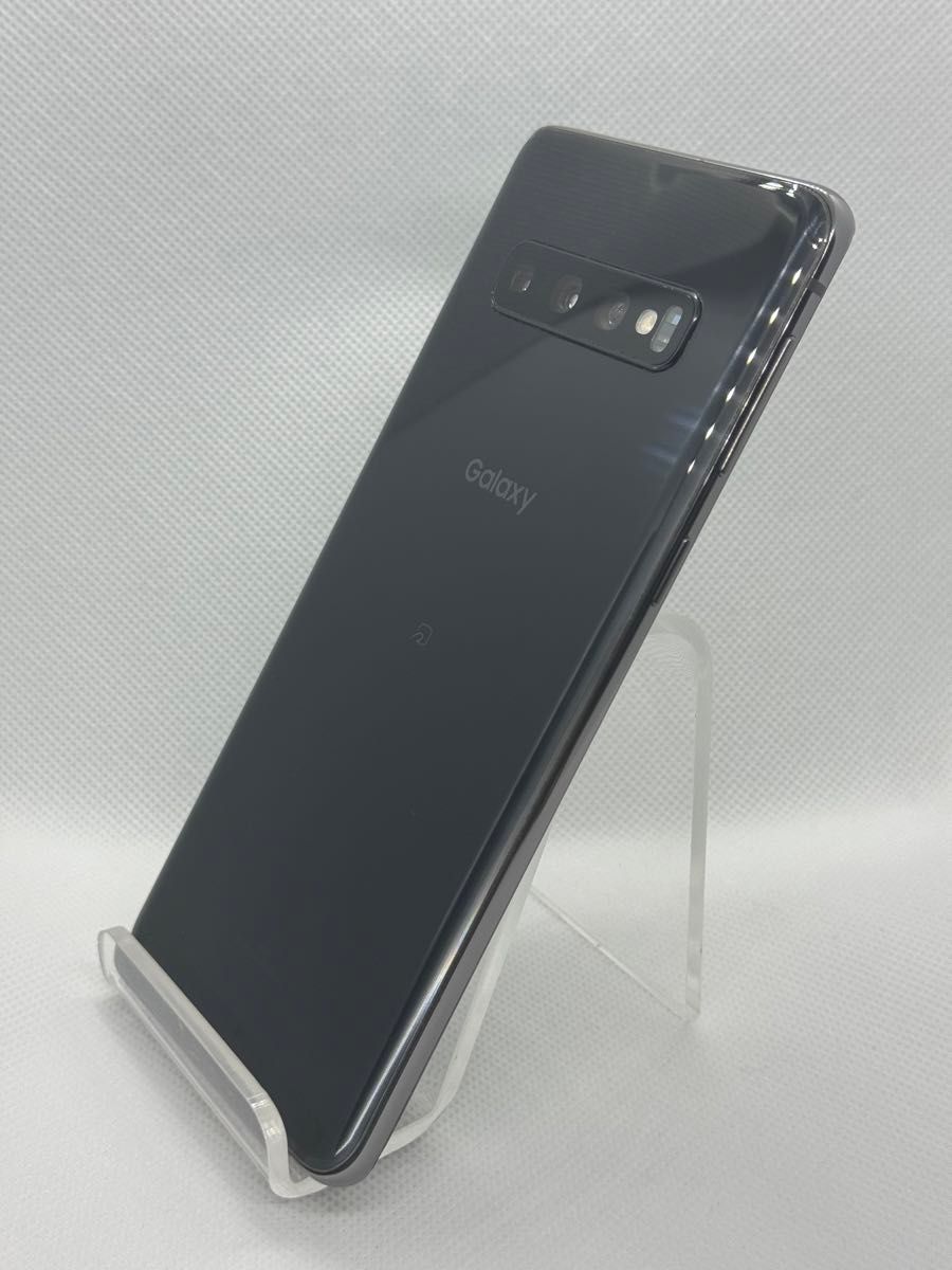 ジャンク Galaxy S10 au版 SCV41 ブラック 画面割れ