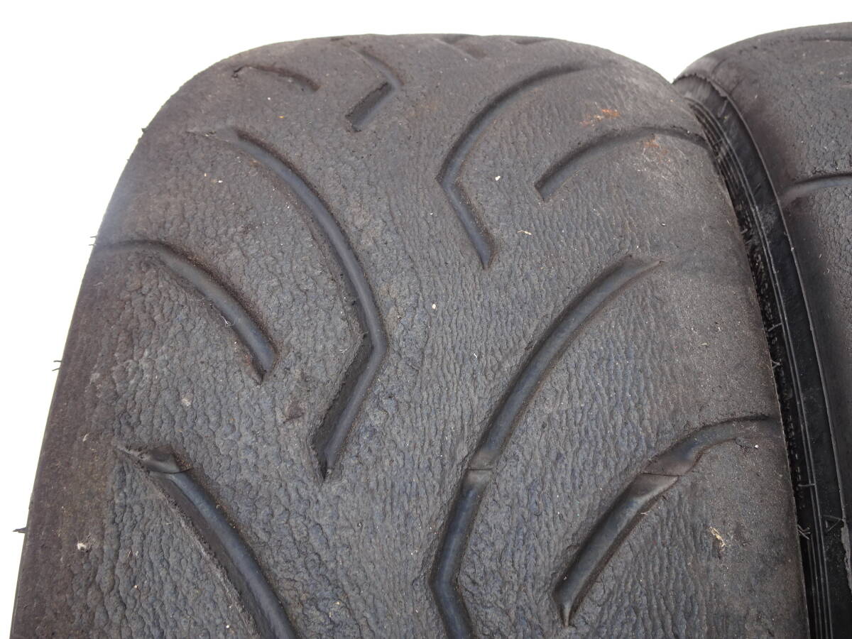 室内保管【ダンロップ ディレッツァ03G 195/55R15 R3x2本】⑩2022年製造195-55-15DUNLOP DIREZZA Sタイヤ セミスリ ハイグリップ A050より_画像2