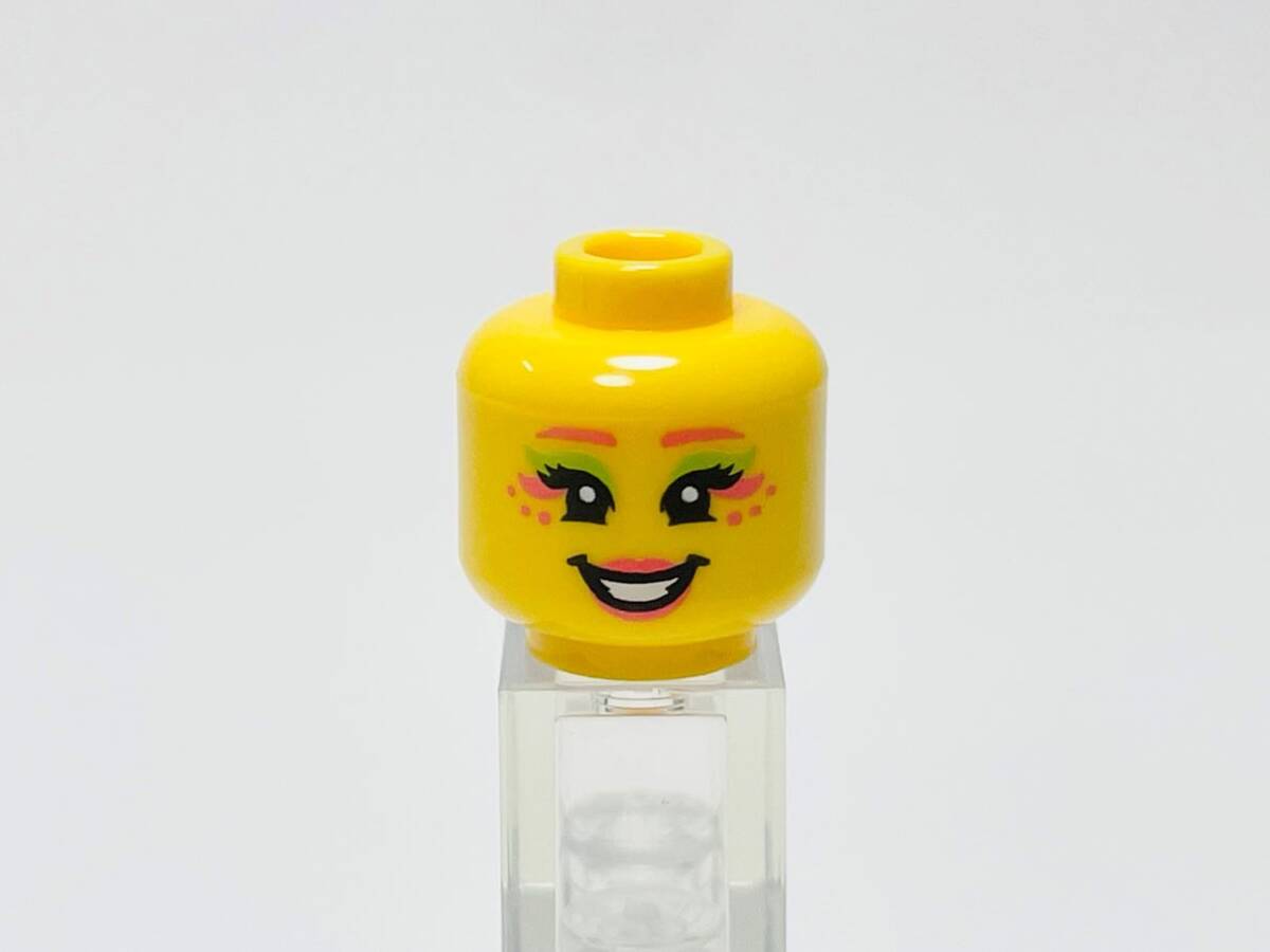 [ новый товар не использовался ] Lego LEGO Mini fig head голова 79 макияж 