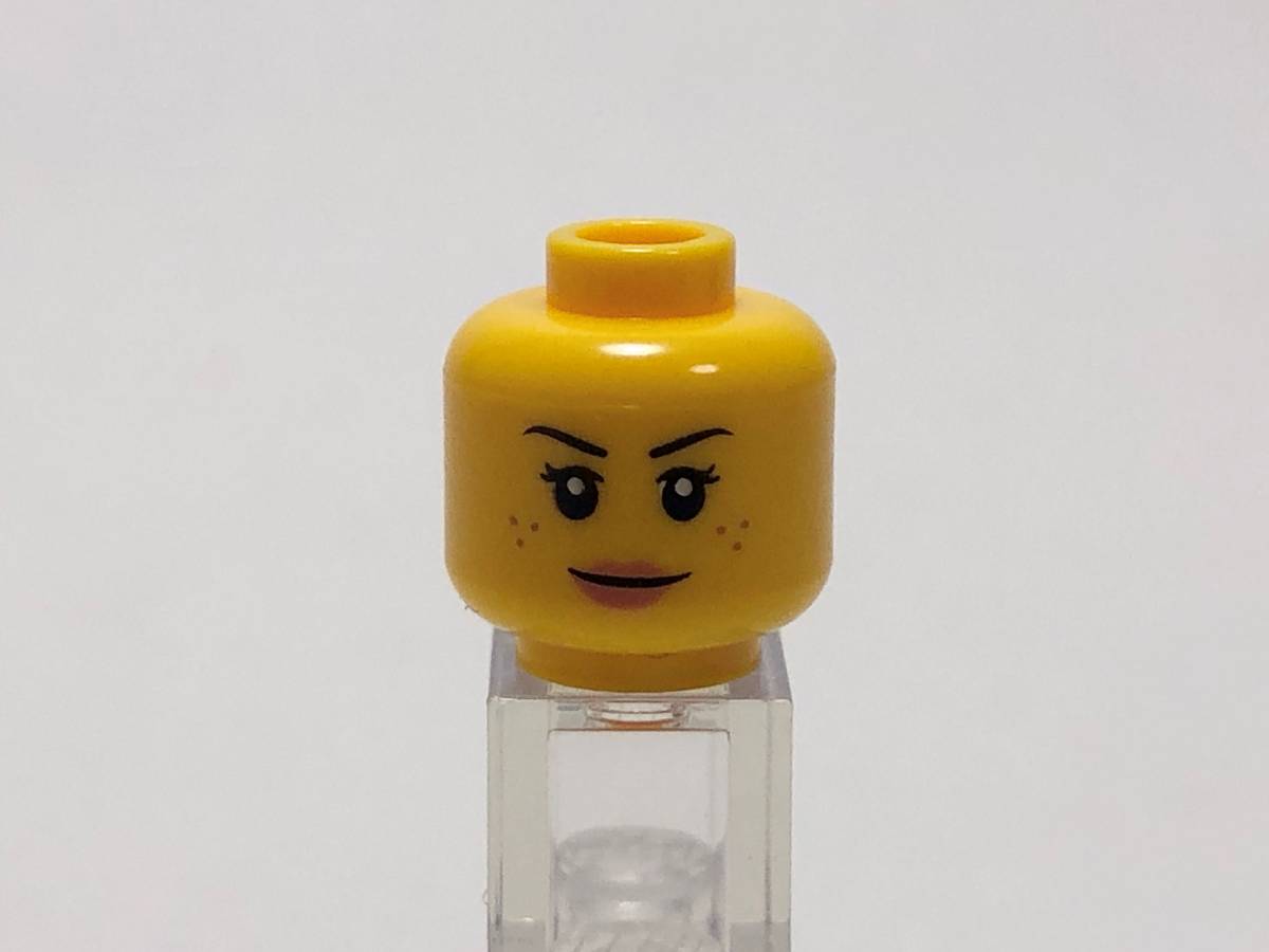 【新品未使用】レゴ　LEGO　ミニフィグ　ヘッド　頭　57 そばかす　笑顔　_画像2
