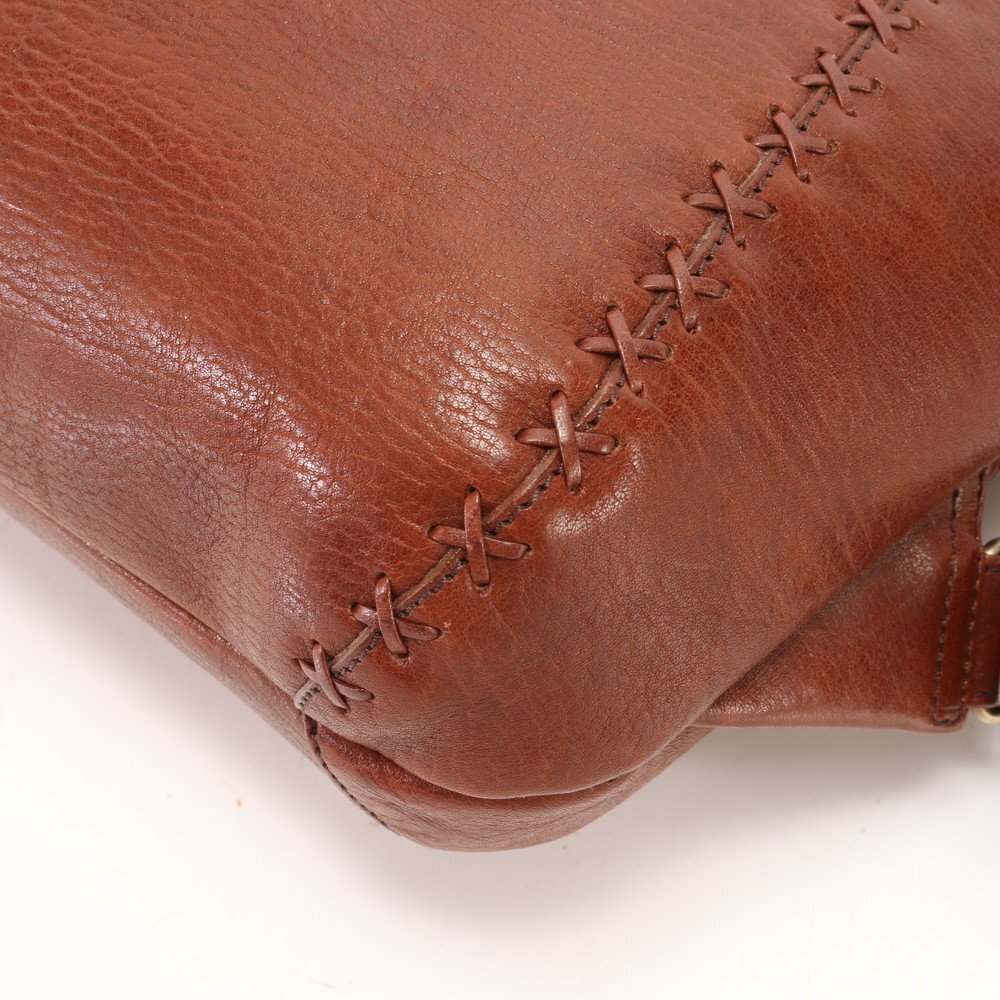 1 jpy # beautiful goods #IBIZAibisa# leather rucksack rucksack backpack shoulder bag tote bag Brown lady's EFM Z10-5